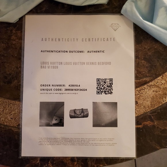 Louis Vuitton Vernis monogram Yellow Brown Bedford Bag with $30 COA - Picture 15 of 15